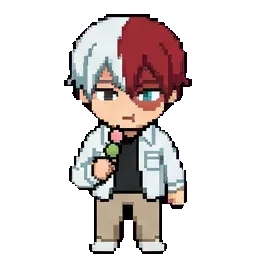 Shoto Todoroki sprite