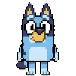 Bluey sprite