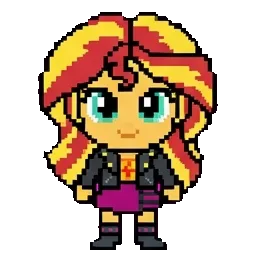 Sunset Shimmer sprite