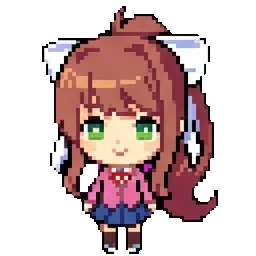 Monika sprite