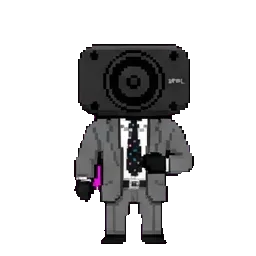 Speakerman sprite
