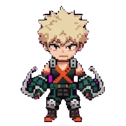 Katsuki Bakugo sprite