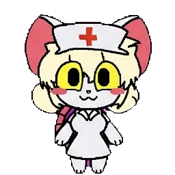 Nurse Elllie The White Rat sprite