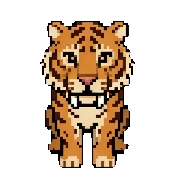 Lumen the normal sabertooth sprite
