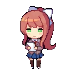 Monika sprite