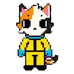 Sam The Calico Cat sprite