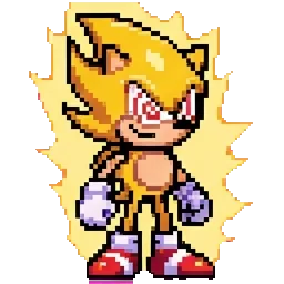 FLEETWAY Super sonic sprite