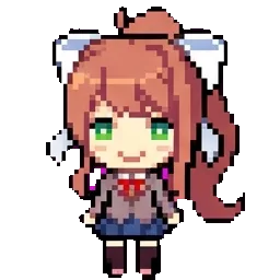 Monika sprite