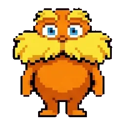 Dr Seuss Lorax sprite