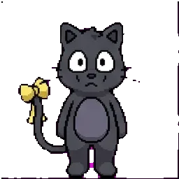 Curious cat sprite