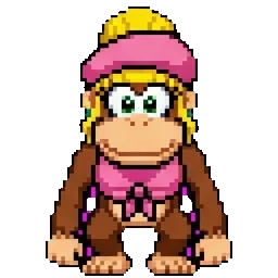 Dixie Kong sprite