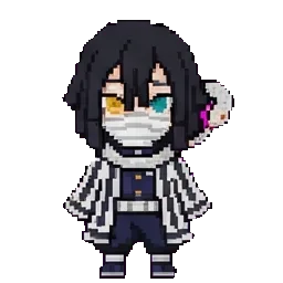 Iguro Obanai (๑`^´๑) sprite