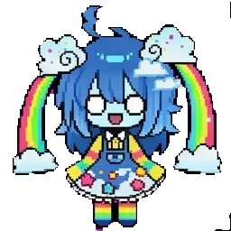 Rainbow-Pastel sprite