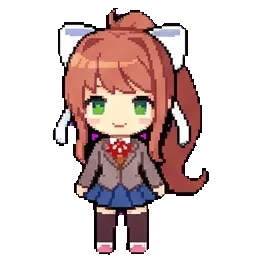 Monika sprite