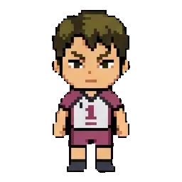 Wakatoshi Ushijima sprite