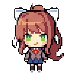 just monika sprite