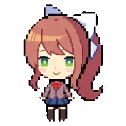 Monika sprite