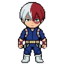Shoto Todoroki sprite