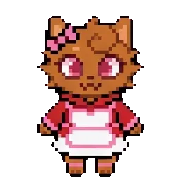 Waffle plushie! sprite