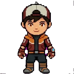 Boboiboy Gentar sprite