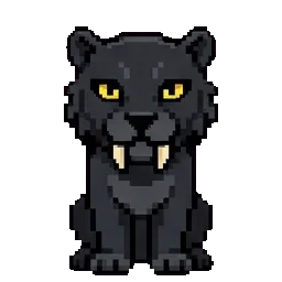 Melanisitc Sabertooth sprite