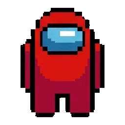 Red among Us sprite