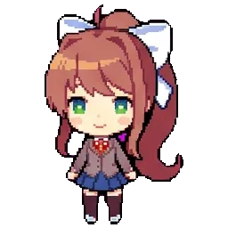 Monika sprite