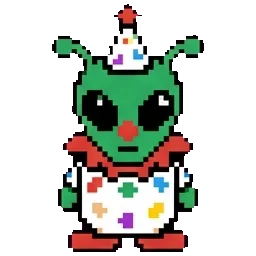 Alien Payaso sprite