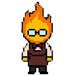 Grillby sprite