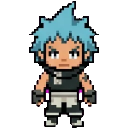 Black star sprite
