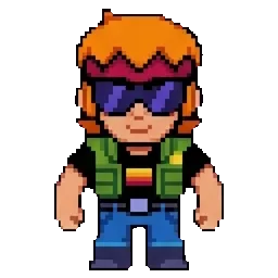 Buster sprite