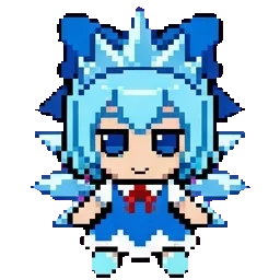 Cirno fumo sprite