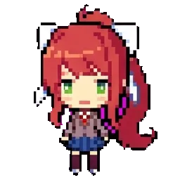 Monika sprite