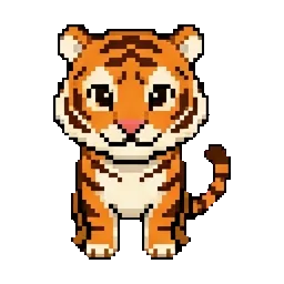 Empress-Stripes the Tiger sprite