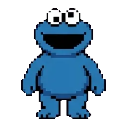 Cookie Monster sprite