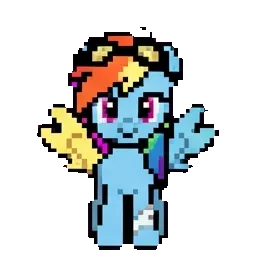 Rainbow Dash 🌈 sprite
