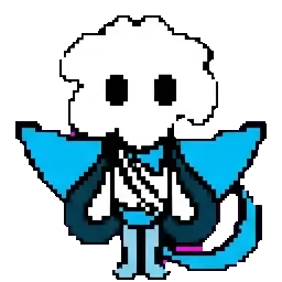 The sky blue sprite