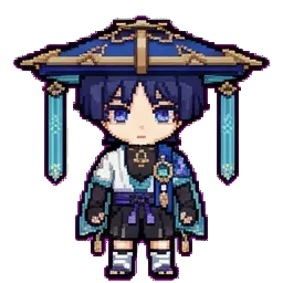 Wanderer (hat guy) sprite