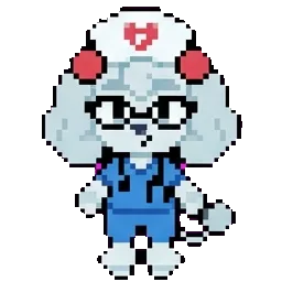Fluffy nurse sprite
