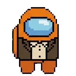 Orange Fun Girl sprite