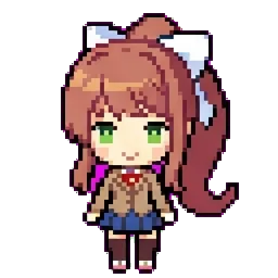 Monika sprite