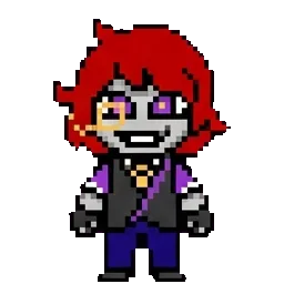 The narrator sprite