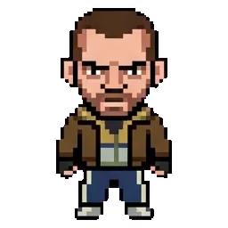 Niko Bellic sprite