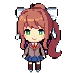 Monika sprite