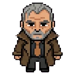 Detective Slater sprite