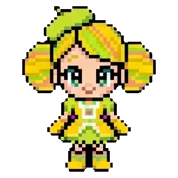Yellow gold sprite