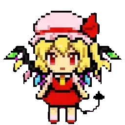 Flandre scarlet sprite