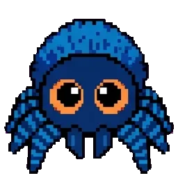 blue Spider sprite