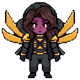 microphone woman sprite