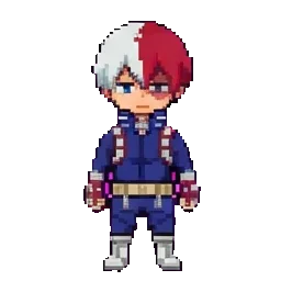 Shoto Todoroki sprite